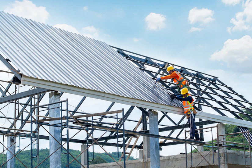 commercial roofing industrial work
